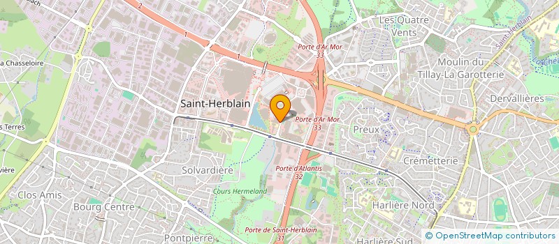 localisation de l'entreprise MDM IMMO  SAINT-HERBLAIN