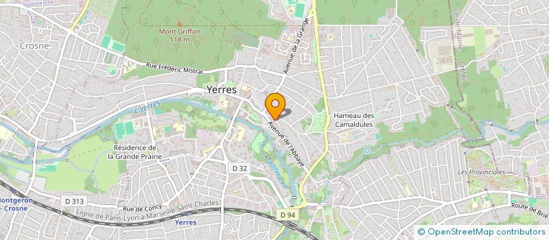 localisation de l'entreprise MDM IMMO Y  YERRES