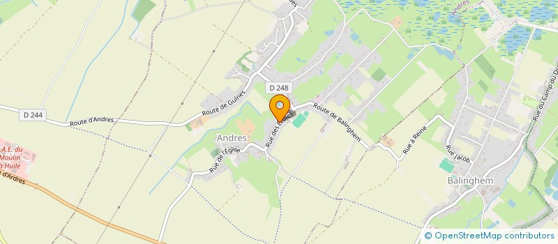 localisation de l'entreprise MDM IMMOBILIER  ANDRES