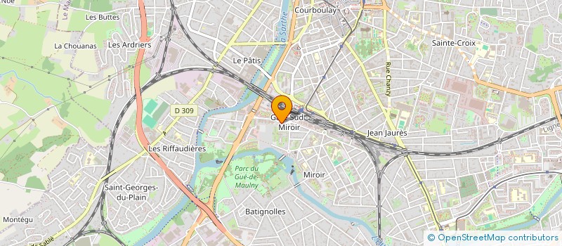 localisation de l'entreprise MDM KELLERMANN  LE MANS