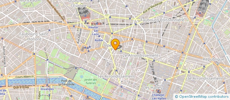 localisation de l'entreprise MDM PROMOTION à PARIS