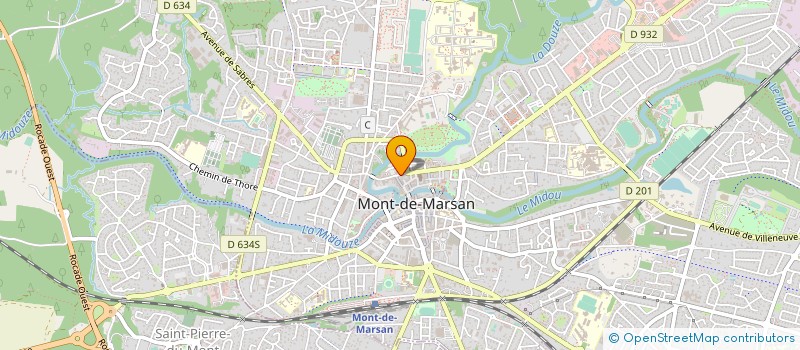 localisation de l'entreprise MDM TOURNESOLS à MONT-DE-MARSAN