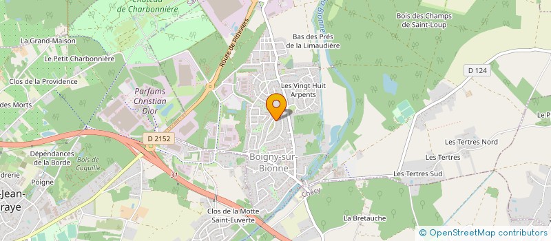 localisation de l'entreprise MDM45 à BOIGNY-SUR-BIONNE