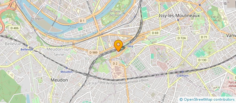 localisation de l'entreprise MDMA à ISSY-LES-MOULINEAUX