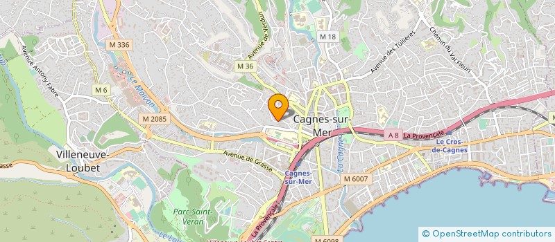 localisation de l'entreprise MDMATCH à CAGNES-SUR-MER