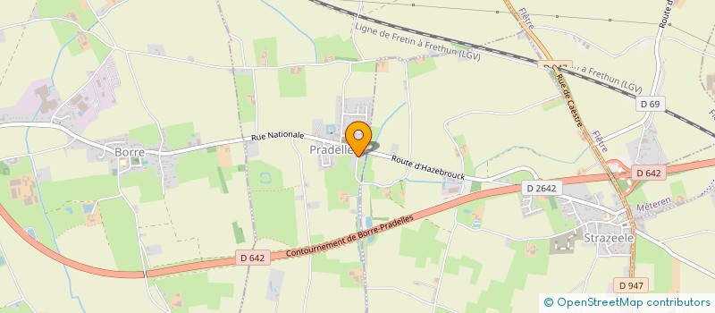 localisation de l'entreprise MDMECANIQUE à PRADELLES