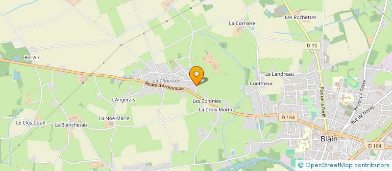 localisation de l'entreprise MDMG - IMMO PRO  BLAIN