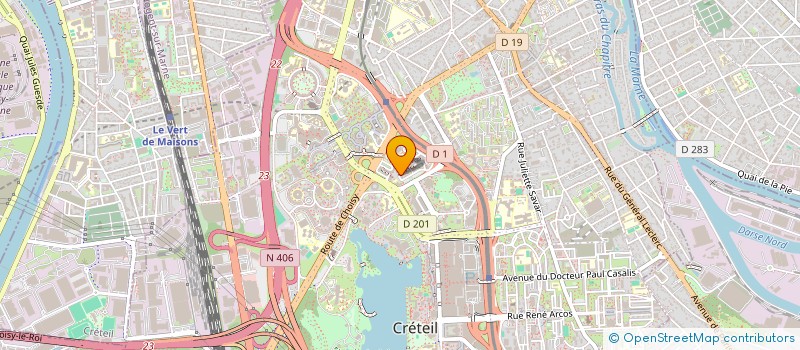 localisation de l'entreprise MDMI à CRETEIL