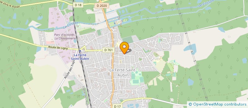 localisation de l'entreprise MDMI à LA FERTE-SAINT-AUBIN