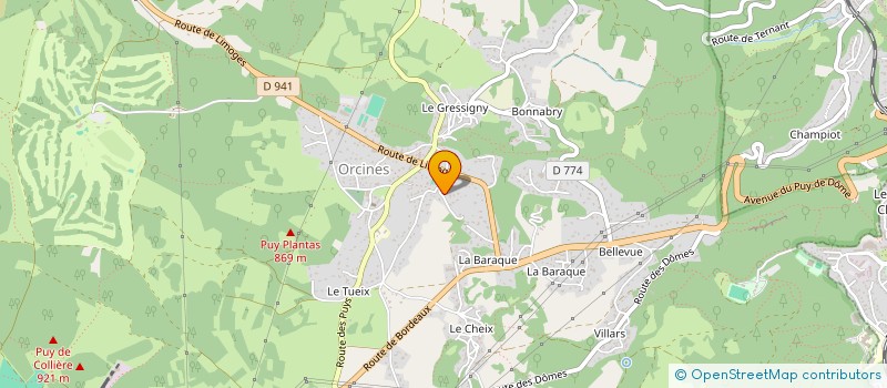 localisation de l'entreprise MDMS  ORCINES