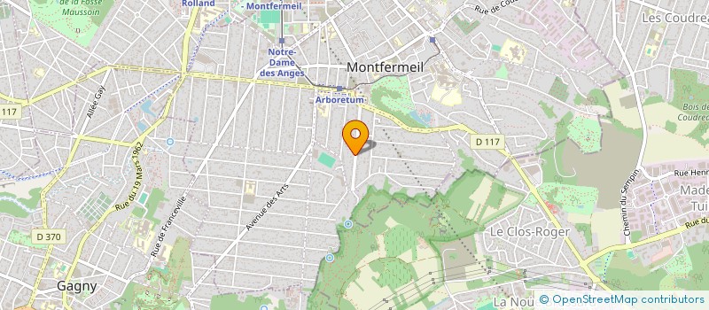 localisation de l'entreprise MDN  VILLENEUVE-SAINT-GEORGES