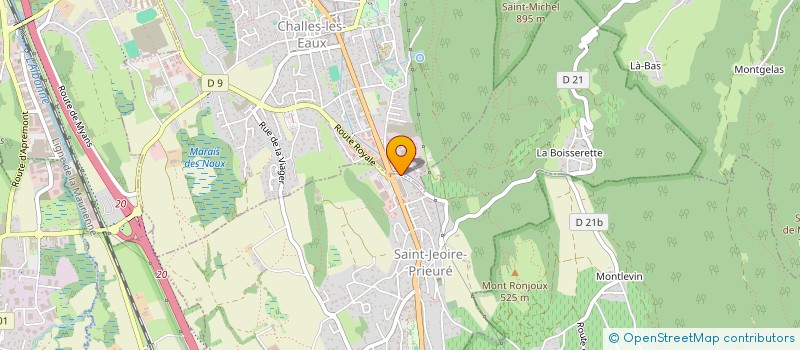 localisation de l'entreprise MDN PERFORMANCE  SAINT-JEOIRE-PRIEURE