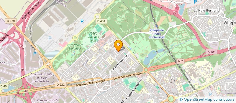 localisation de l'entreprise MDNCO à AULNAY-SOUS-BOIS