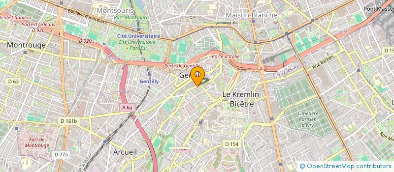 localisation de l'entreprise MDNQ MANAGEMENT  GENTILLY