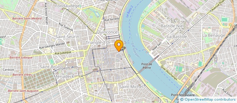 localisation de l'entreprise MDNT  BORDEAUX