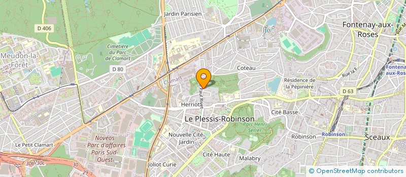 localisation de l'entreprise MDNT DIGITAL à LE PLESSIS-ROBINSON