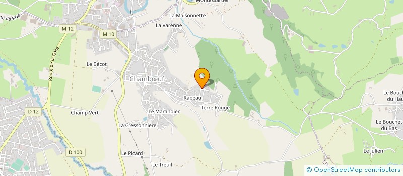 localisation de l'entreprise MDO  CHAMBUF