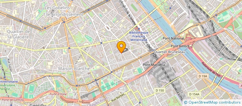 localisation de l'entreprise MDO EXPRESS ION à PARIS