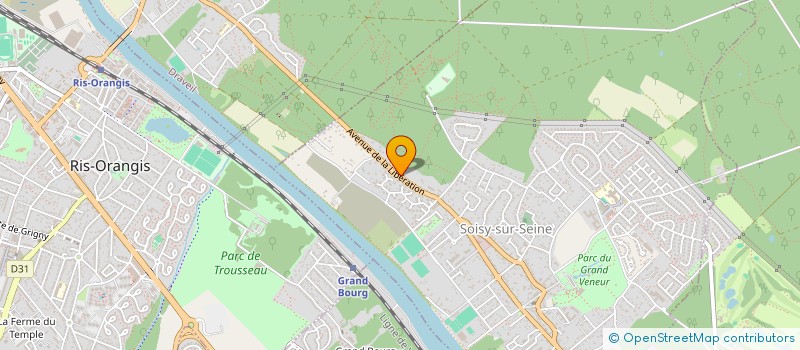 localisation de l'entreprise MDO GROUPE à SOISY-SUR-SEINE