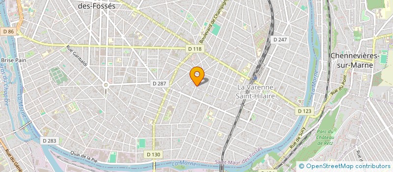 localisation de l'entreprise MDO HOLDING  SAINT-MANDE