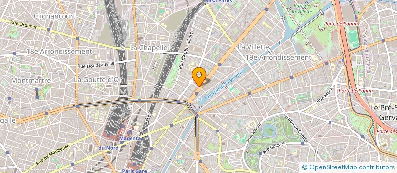 localisation de l'entreprise MDO IMMO  PARIS