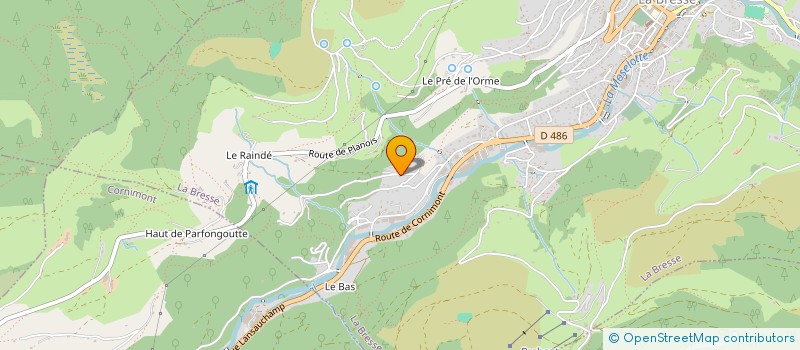 localisation de l'entreprise MDO INVST  LA BRESSE