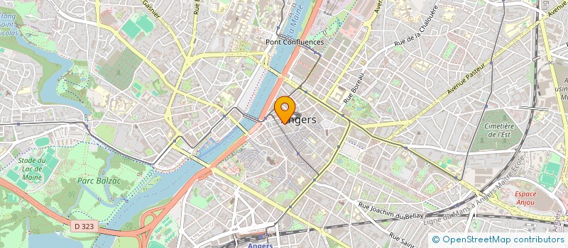 localisation de l'entreprise MDO LOCATION à ANGERS