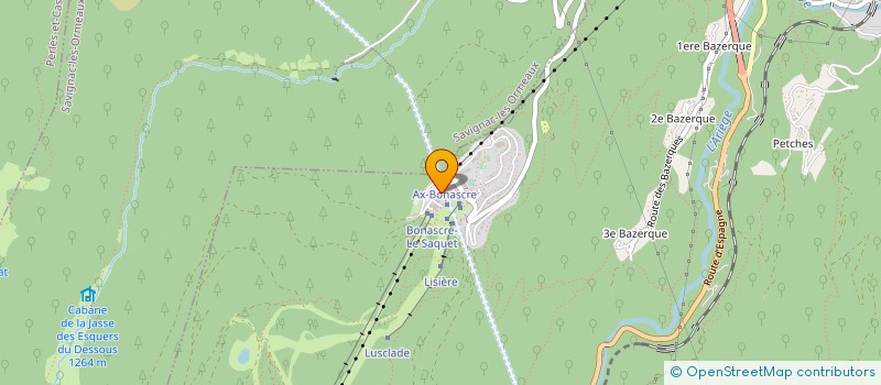 localisation de l'entreprise MDO PYRENEES à AX-LES-THERMES