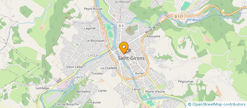 localisation de l'entreprise MDO SERVICES à SAINT-GIRONS