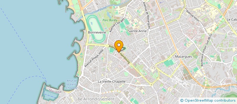 localisation de l'entreprise MDP à MARSEILLE
