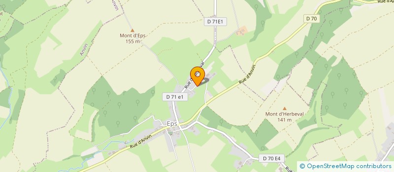 localisation de l'entreprise MDP  EPS