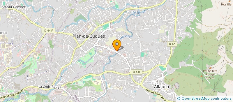localisation de l'entreprise MDP à PLAN-DE-CUQUES