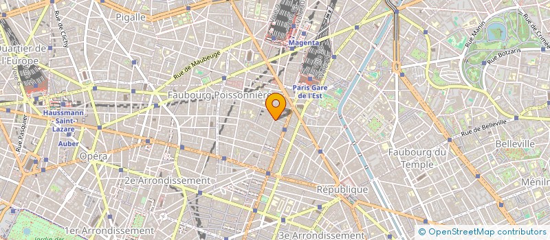 localisation de l'entreprise MDP COIFFURE  PARIS