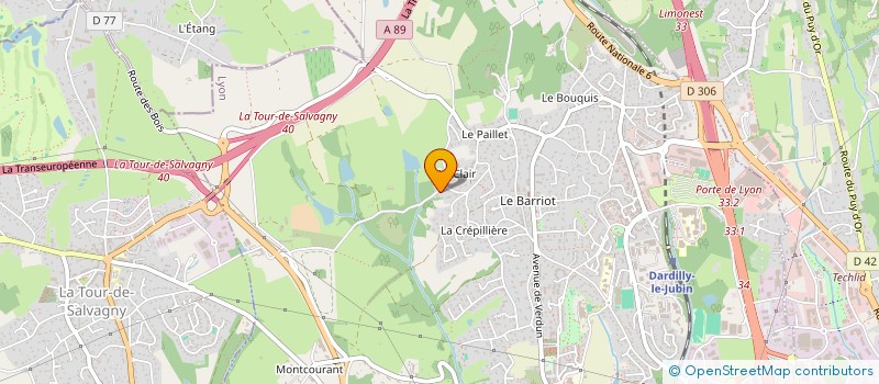 localisation de l'entreprise MDP CONSEILS à DARDILLY