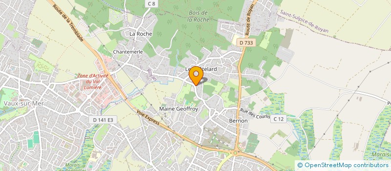 localisation de l'entreprise MDP CONSULTANTS  ROYAN