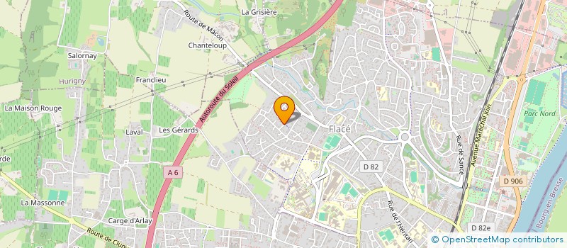 localisation de l'entreprise MDP INVEST  MACON