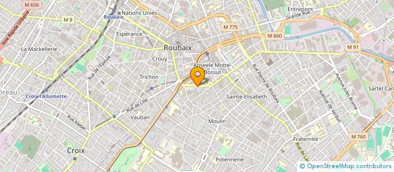 localisation de l'entreprise MDP MAES - DEVELOP - PRODUCT  HEM