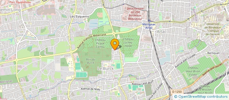 localisation de l'entreprise MDP PLOMBERIE  MERIGNAC