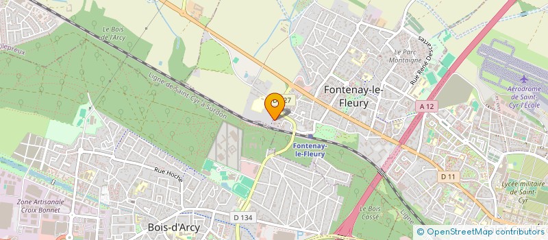 localisation de l'entreprise MDP PROJETS à FONTENAY-LE-FLEURY