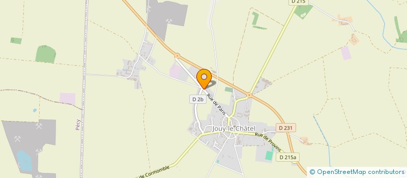 localisation de l'entreprise MDP RENO à JOUY-LE-CHATEL