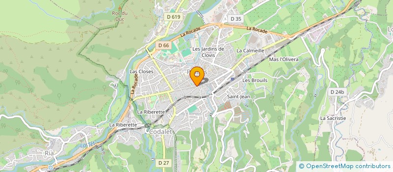 localisation de l'entreprise MDP155 PRADES  PRADES