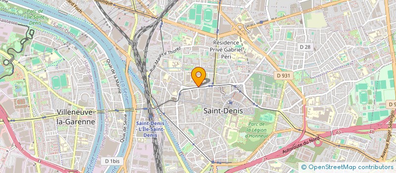 localisation de l'entreprise MDPE IMMOBILIER à NOISY-LE-SEC