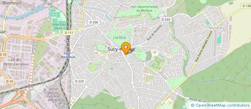 localisation de l'entreprise MDPI  SUCY-EN-BRIE