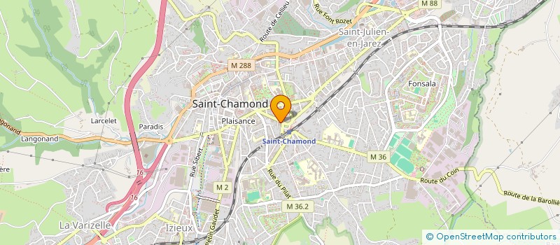 localisation de l'entreprise MDPL  SAINT-CHAMOND