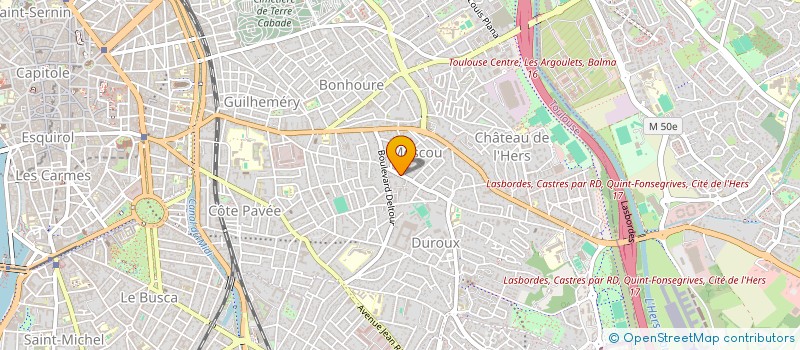 localisation de l'entreprise MDPL à TOULOUSE