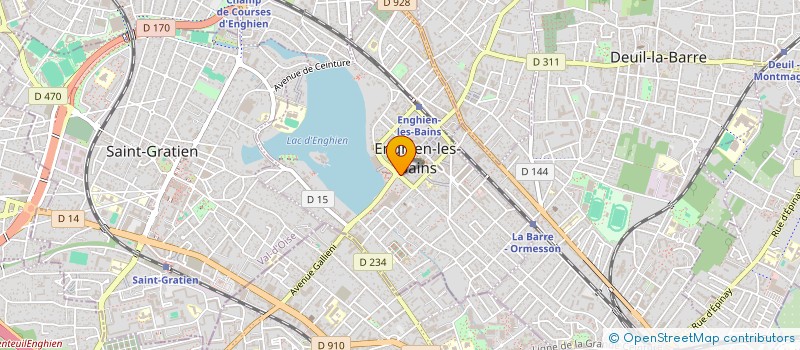 localisation de l'entreprise MDPR SECURITE SARL à ENGHIEN-LES-BAINS