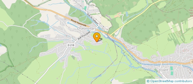 localisation de l'entreprise MDR à FRAHIER-ET-CHATEBIER