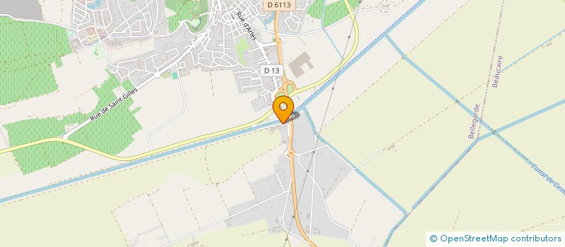 localisation de l'entreprise MDR  BELLEGARDE