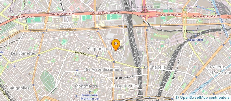 localisation de l'entreprise MDR  PARIS