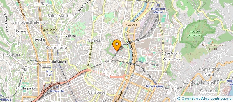 localisation de l'entreprise MDRA06  NICE